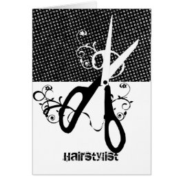 Cartão Tesoura do artesanato Trendy Professional Artístic