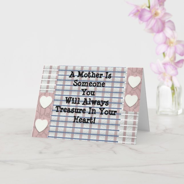 Cartão Tesouro das mães (Orquídea)