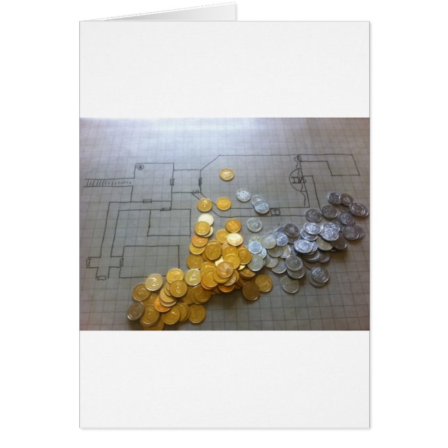 Cartão Tesouro do Dungeon (Frente)