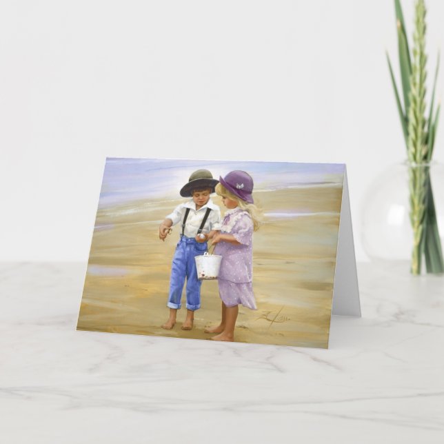 Cartão Tesouros costeiros (Frente)