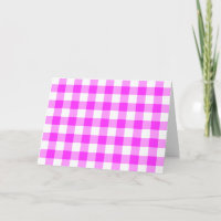 Teste padrão cor-de-rosa e branco do guingão