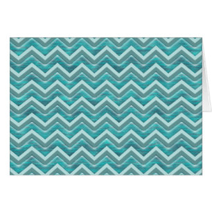 Cartão Teste padrão de Chevron do brilho das águas