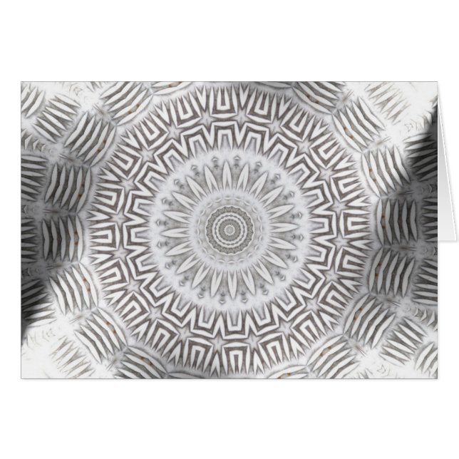 Cartão Teste padrão de Kaleido do elemento do METAL (Frente Horizontal)