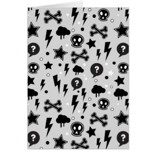 Cartão Teste padrão na moda