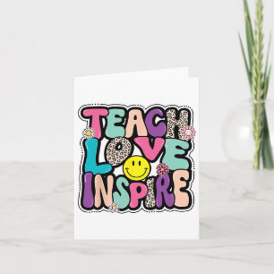 Cartão Testemunho De Ck Para Escola O Amor Inspira Profes
