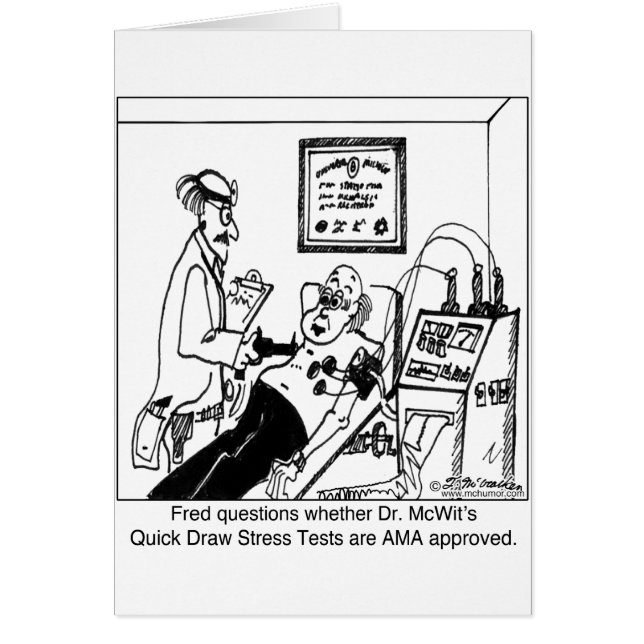 Cartão Testes de esforço não aprovados pelo AMA (Frente)