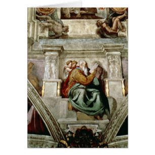 Cartão Teto da capela de Sistine, 1508-12