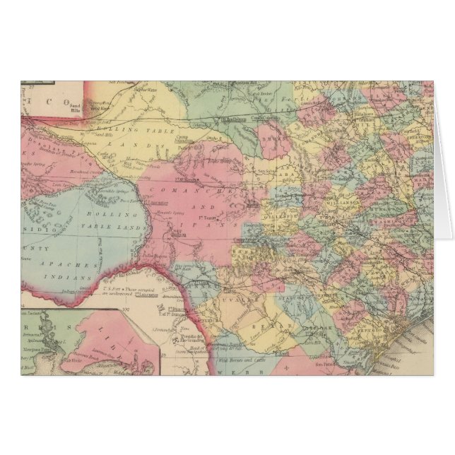 Cartão Texas 7 (Frente Horizontal)