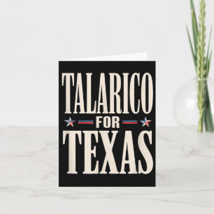 Cartão Texas para james talarico para o senado democrataT