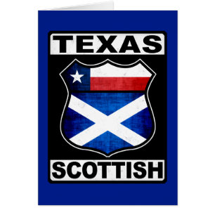 Cartão Texas Scottish American