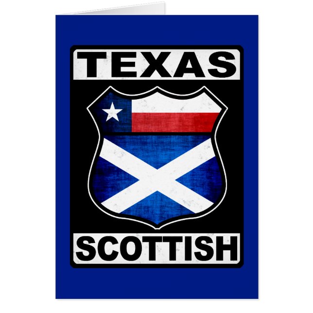 Cartão Texas Scottish American (Frente)