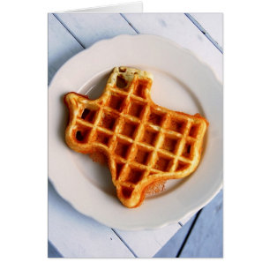 Cartão Texas Waffle