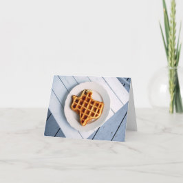 Cartão Texas Waffle Notecard