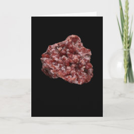 Cartão Texto de Adição de Cluster de Andradite Garnet e C