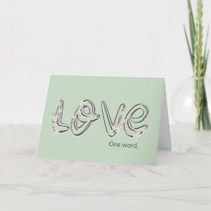 Cartão Texto de Amor de Aniversário Flor de Amendoeira