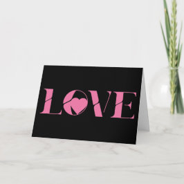 Cartão Texto de Amor Rosa Dia dos Namorados