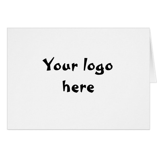 Cartão Texto do nome de adicionar abstrato de cor d'água  (Frente Horizontal)