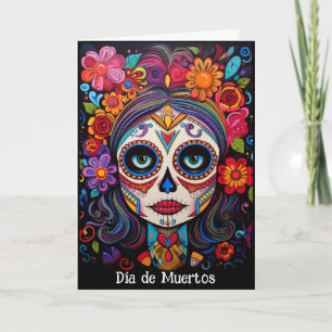Cartão Texto 💀 La Calavera Catrina
