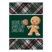🎾 🎄 Texto personalizado, Natal baseado em Padel