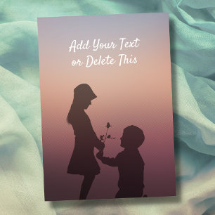 Cartão Texto Personalizado Relacionamento de Amor Anivers