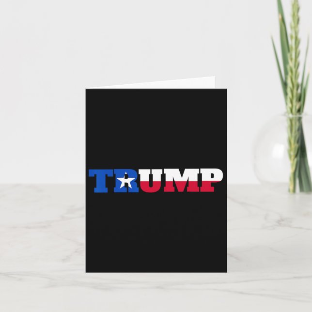 Cartão Textos Trump Para Trump (Frente)