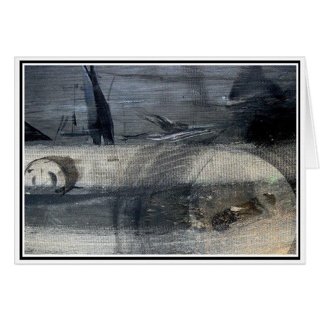 Cartão Textura abstrato (Frente Horizontal)