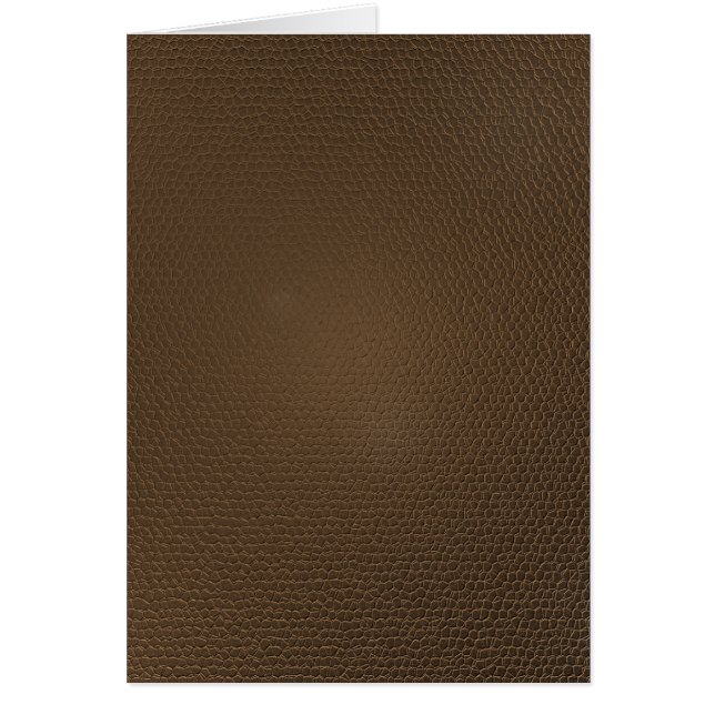 Cartão Textura de aspecto do couro (Frente)