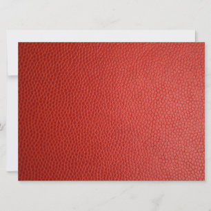 Cartão Textura de couro vermelho