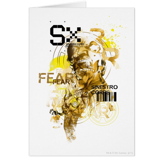 Cartão Thaal Sinestro 11 (Frente)