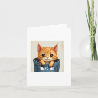 Cartão Thank You Card, Cute, Appreciation