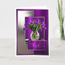 Cartão Thank You Folded Card