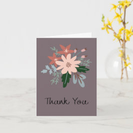 Cartão Thank you greeting card