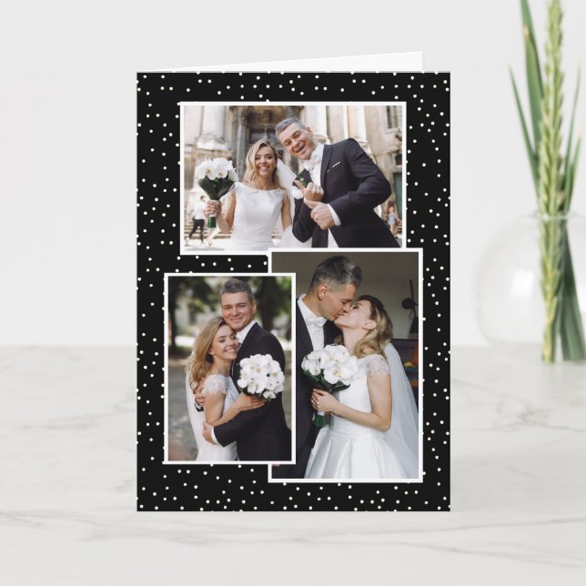 Cartão Thank You Photo Collage | Add Your Photos Card (Frente)