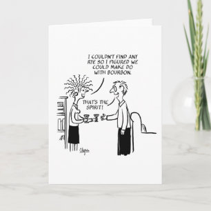 Cartão That's the Spirit birthday card