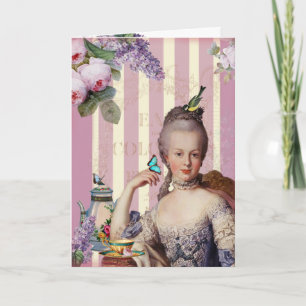 Cartão Thé au Petit Trianon – rose Pour Vous