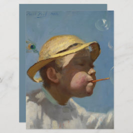 Cartão The Bubble Boy (por Paul Peel)