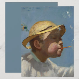 Cartão The Bubble Boy (por Paul Peel)