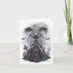Cartão The Dark Priestess Angel Note Card