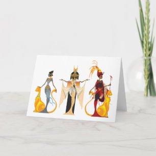 Cartão The Divas of Egypt Cards