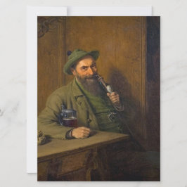 Cartão The Forest Ranger (por Eduard von Grützner)