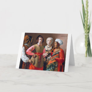 Cartão The Fortune Teller, La Tour