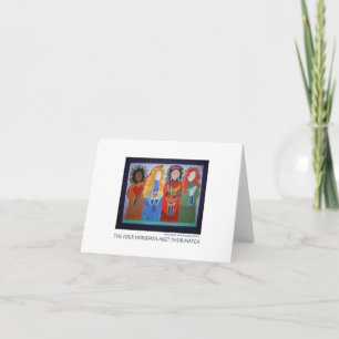 Cartão The Four Horsemen Meet Their Match