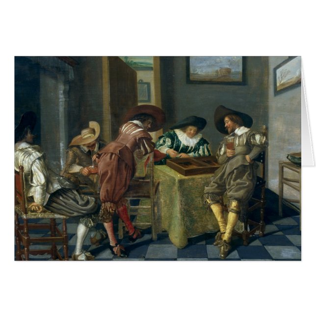 Cartão The Game da gamão (Frente Horizontal)