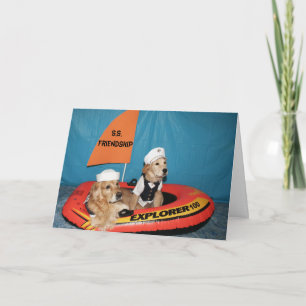 Cartão The Golden Friendship Boat