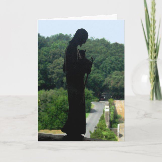 Cartão The Good Shepherd (color) - card (Frente)