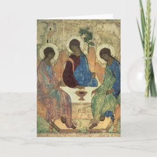 Cartão The Holy Trinity, 1420s