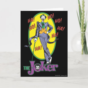 Cartão The Joker Cackles 2