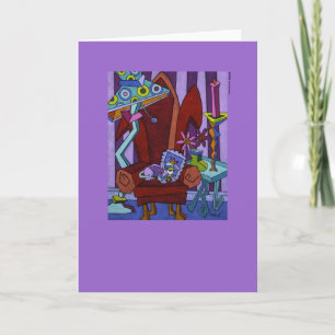 Cartão The King Greeting Card