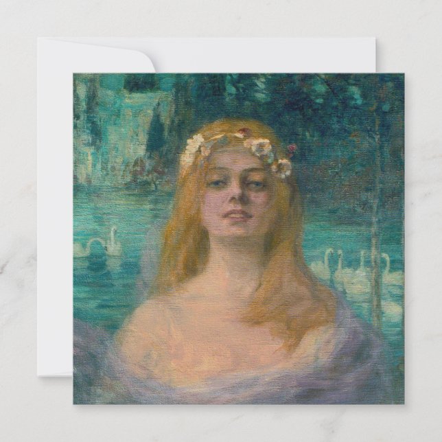 Cartão The Lake Fairy (por Kimon Loghi) (Frente)