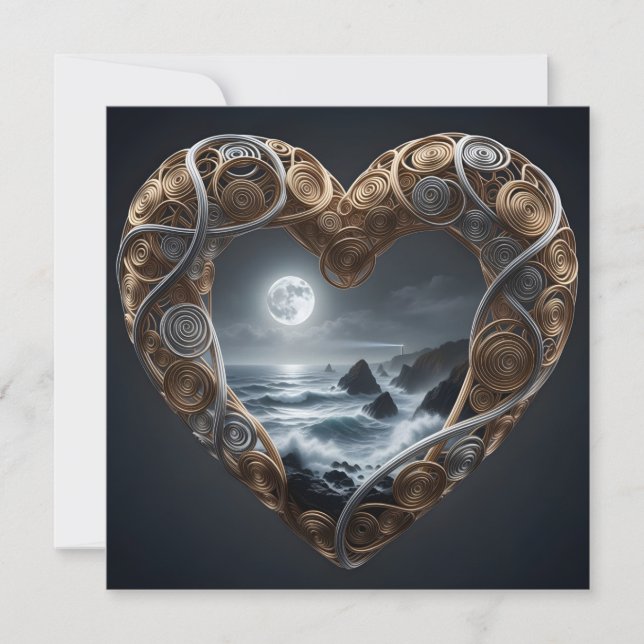 Cartão The Light Of My Heart (Frente)